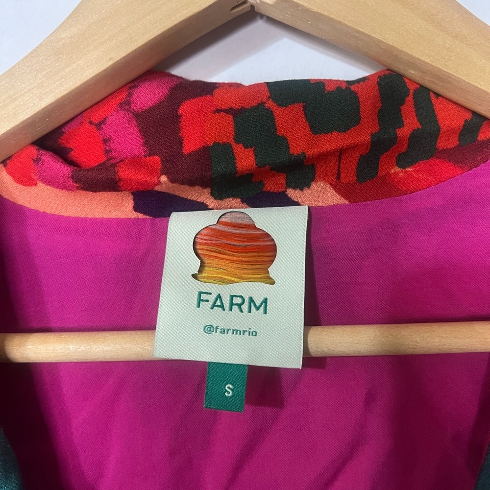 FARM Rio Multicolor Geometric Maxi Dress - Picture 11 of 14